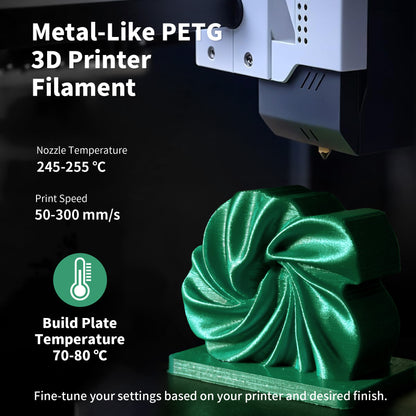 LEVEMAKER  Metallic PETG  3D Printer Filament 1.75mm 10kg--Bundled Sales