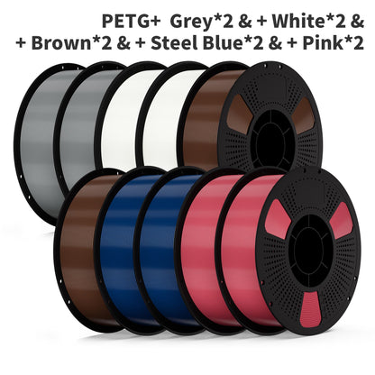 LEVEMAKER PETG+ 3D Printer Filament  1.75MM 10KG --Bundled Sales