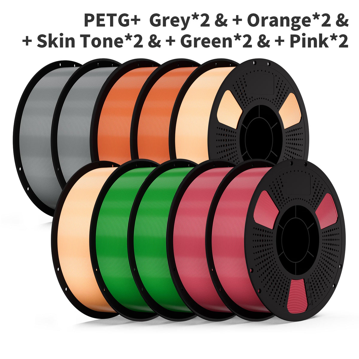 LEVEMAKER PETG+ 3D Printer Filament  1.75MM 10KG --Bundled Sales