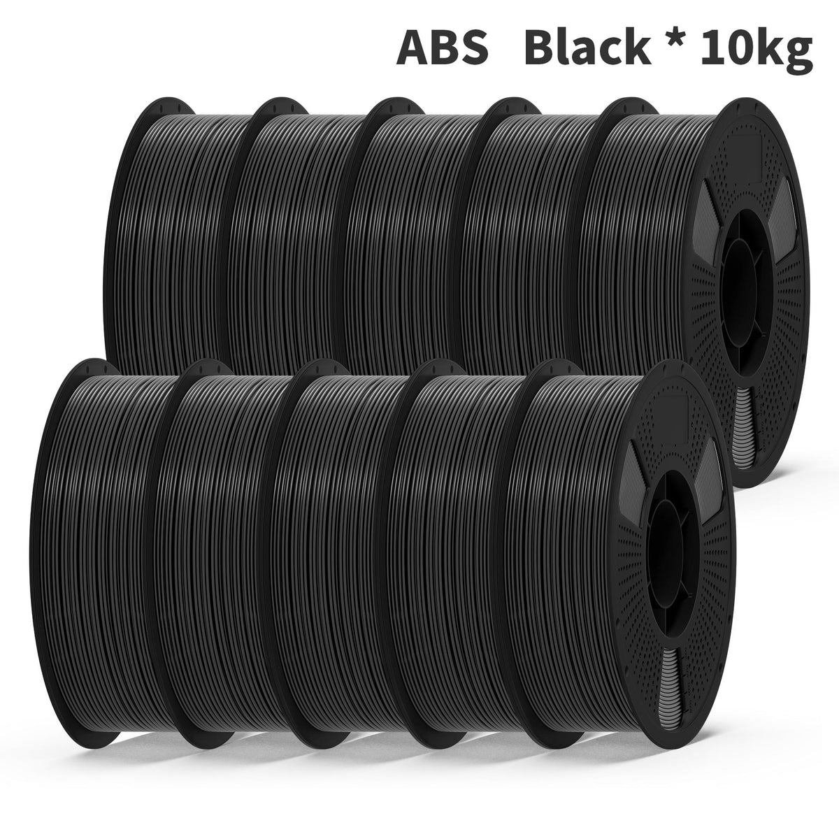 LEVEMAKER High-Impact ABS 3D Printer Filament  1.75mm Professional Grade 10KG -- Bundled Sales