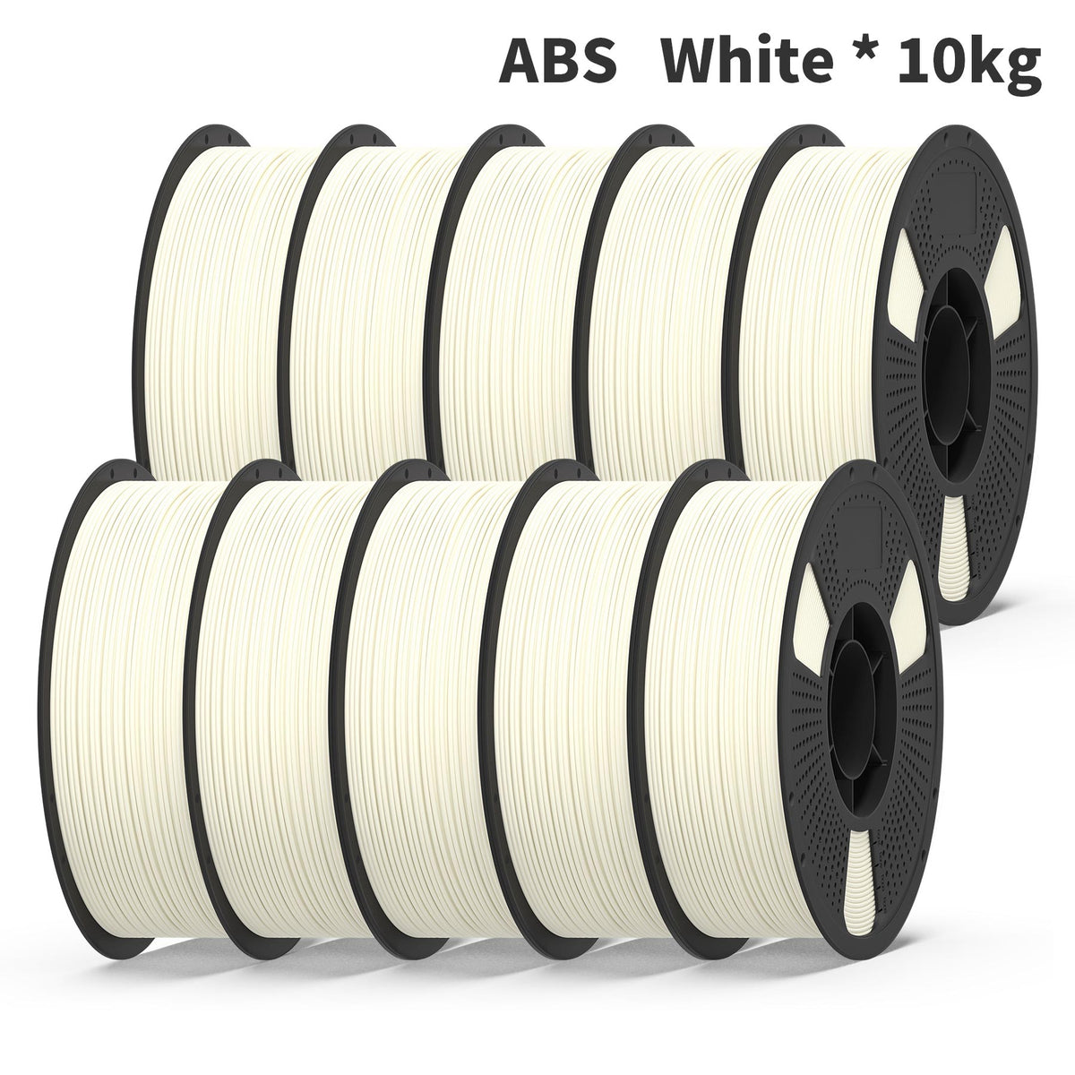 LEVEMAKER High-Impact ABS 3D Printer Filament  1.75mm Professional Grade 10KG -- Bundled Sales