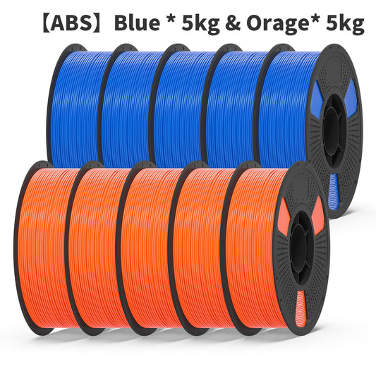 LEVEMAKER High-Impact ABS 3D Printer Filament 1.75mm Professional Grade 10KG -- Bundled Sales