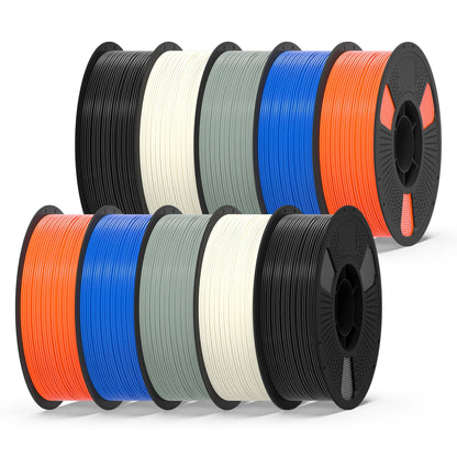 LEVEMAKER High-Impact ABS 3D Printer Filament  1.75mm Professional Grade 10KG -- Bundled Sales