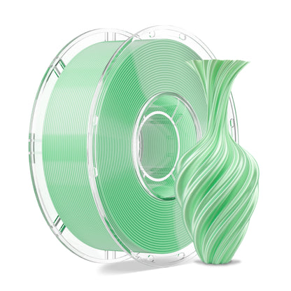LEVEMAKER PLA Silk 3D Printer Filament 1.75mm, Shiny Silky Glossy Finish, High Speed 300mm/s Compatible with Bambu Lab / Creality