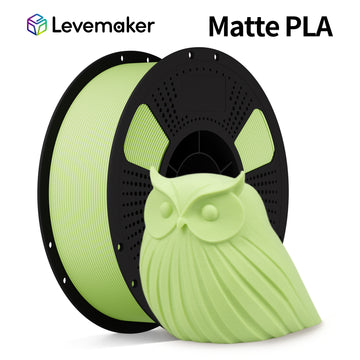 （Excludes Sitewide Discounts）LEVEMAKER Matte PLA Filament 1.75mm 1kg Soft Muted Finish 3D Printer Filament Compatible with High-Speed FDM Printers