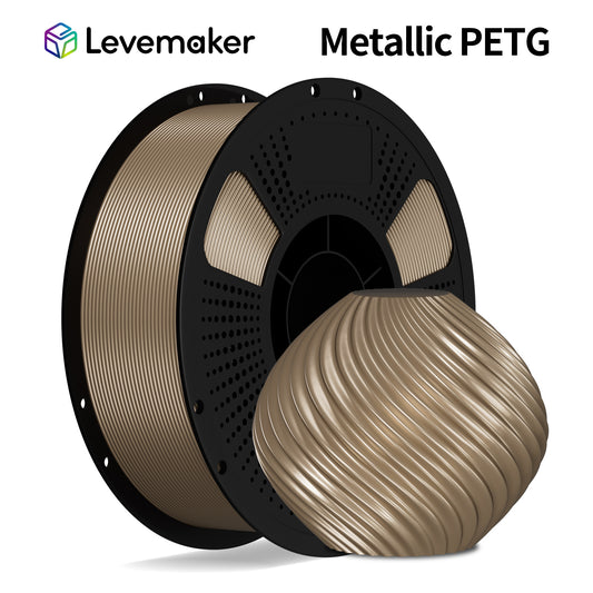 LEVEMAKER  Metallic PETG  3D Printer Filament 1.75mm 1 kg