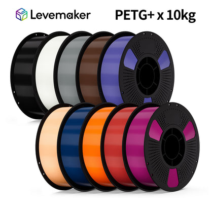 LEVEMAKER PETG+ 3D Printer Filament  1.75MM 10KG --Bundled Sales