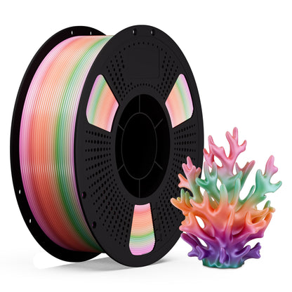 LEVEMAKER Rainbow PLA Series 3D Printing Filament 1.75MM 1KG