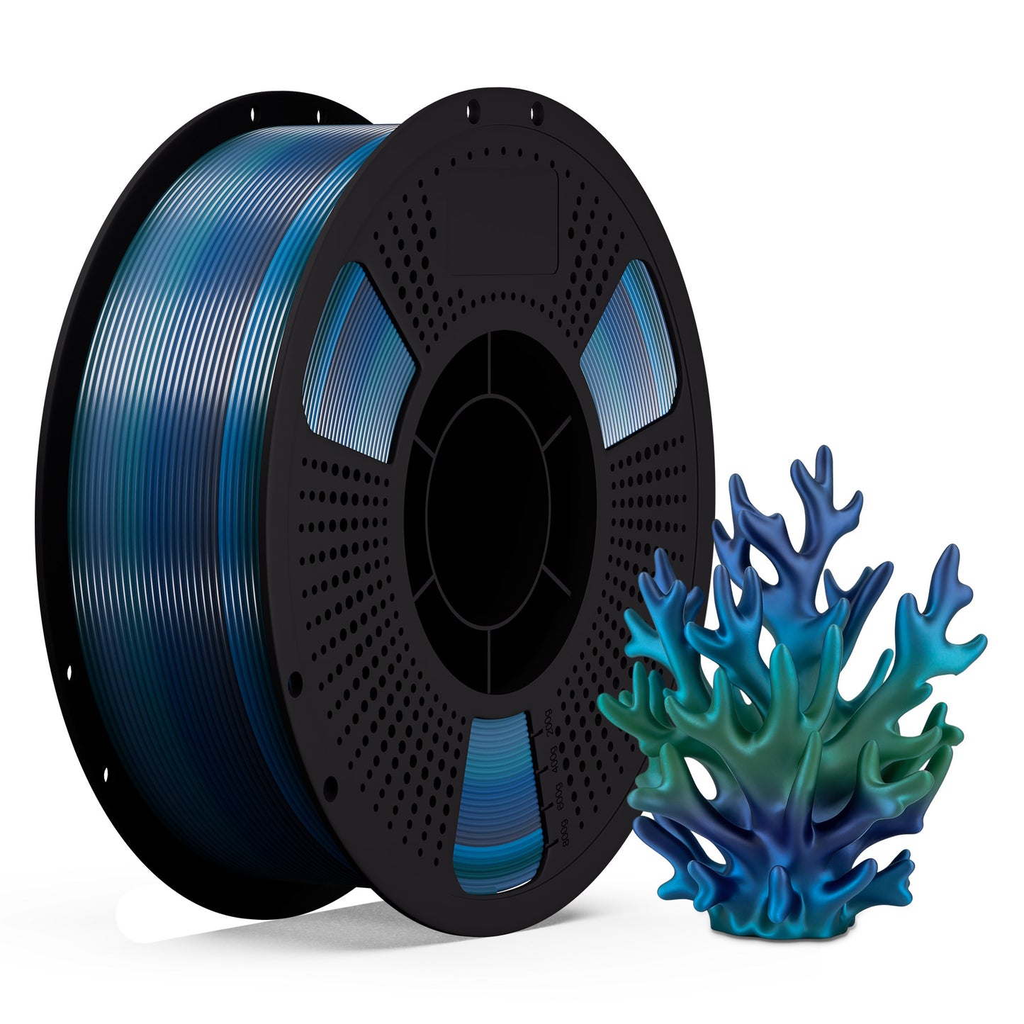 LEVEMAKER Rainbow PLA Series 3D Printing Filament 1.75MM 1KG
