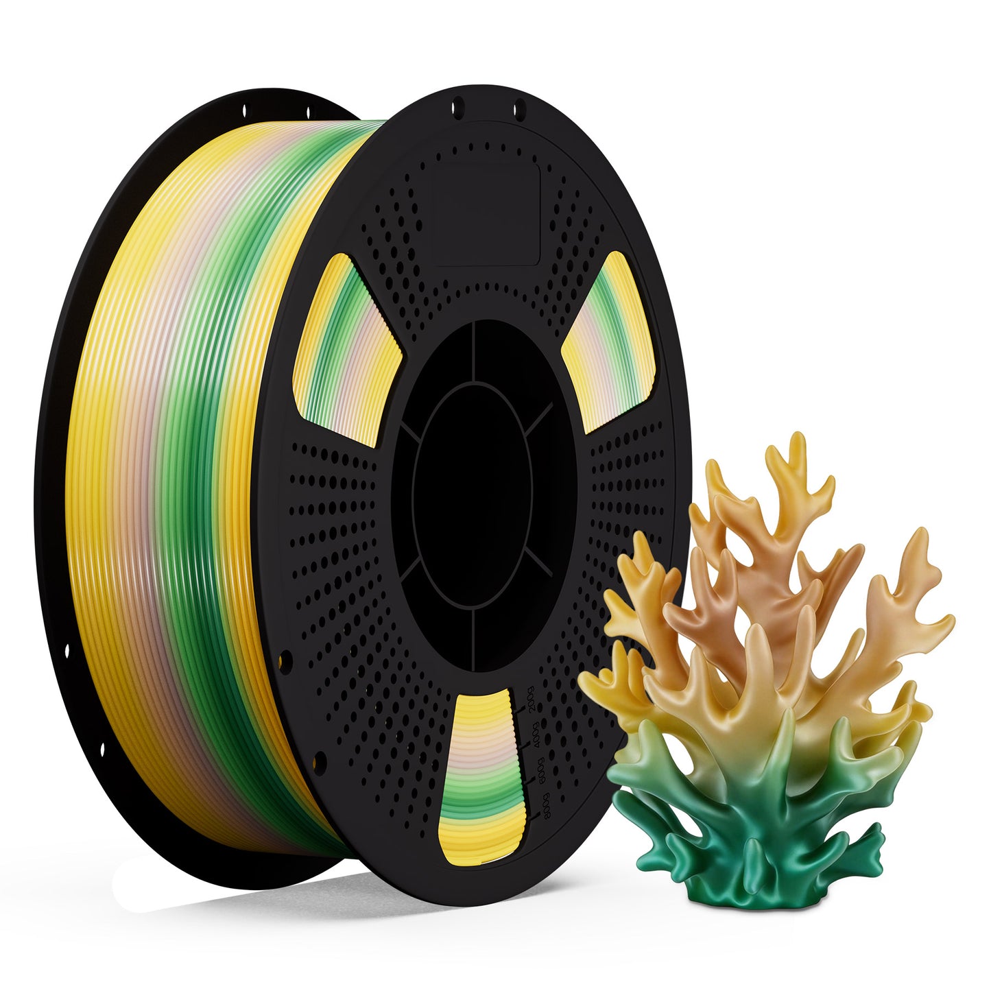 LEVEMAKER Rainbow PLA Series 3D Printing Filament 1.75MM 1KG