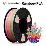 LEVEMAKER Rainbow PLA Series 3D Printing Filament 1.75MM 1KG