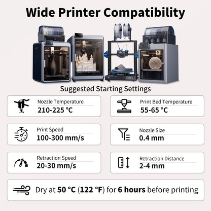 LEVEMAKER PLA Translucent 3D Printer Filament 1.75mm Semi-Transparent Clear PLA for Light Diffusion & Lampshades, Compatible with Bambu Lab / Creality (1kg / 2.2lbs)